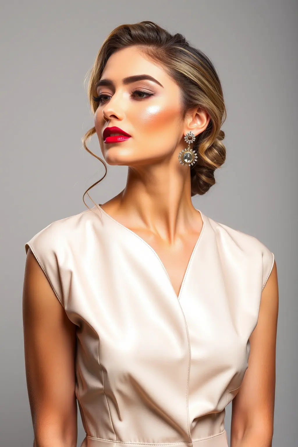 Golden Glow Guilt-Free Highlighter - A luxurious concoction made with organic coconut oil and gold mica, this highlighter glides on effortlessly, giving you that ethereal glow without the guilt. Perfect for layering over cheekbones or on the brow bone for that touch of celestial beauty.